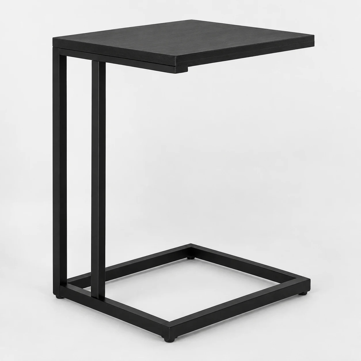 C-frame side table